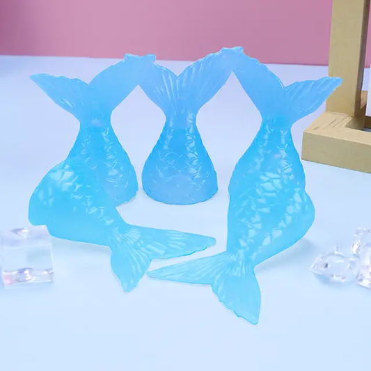 Photochromic mermaid tail