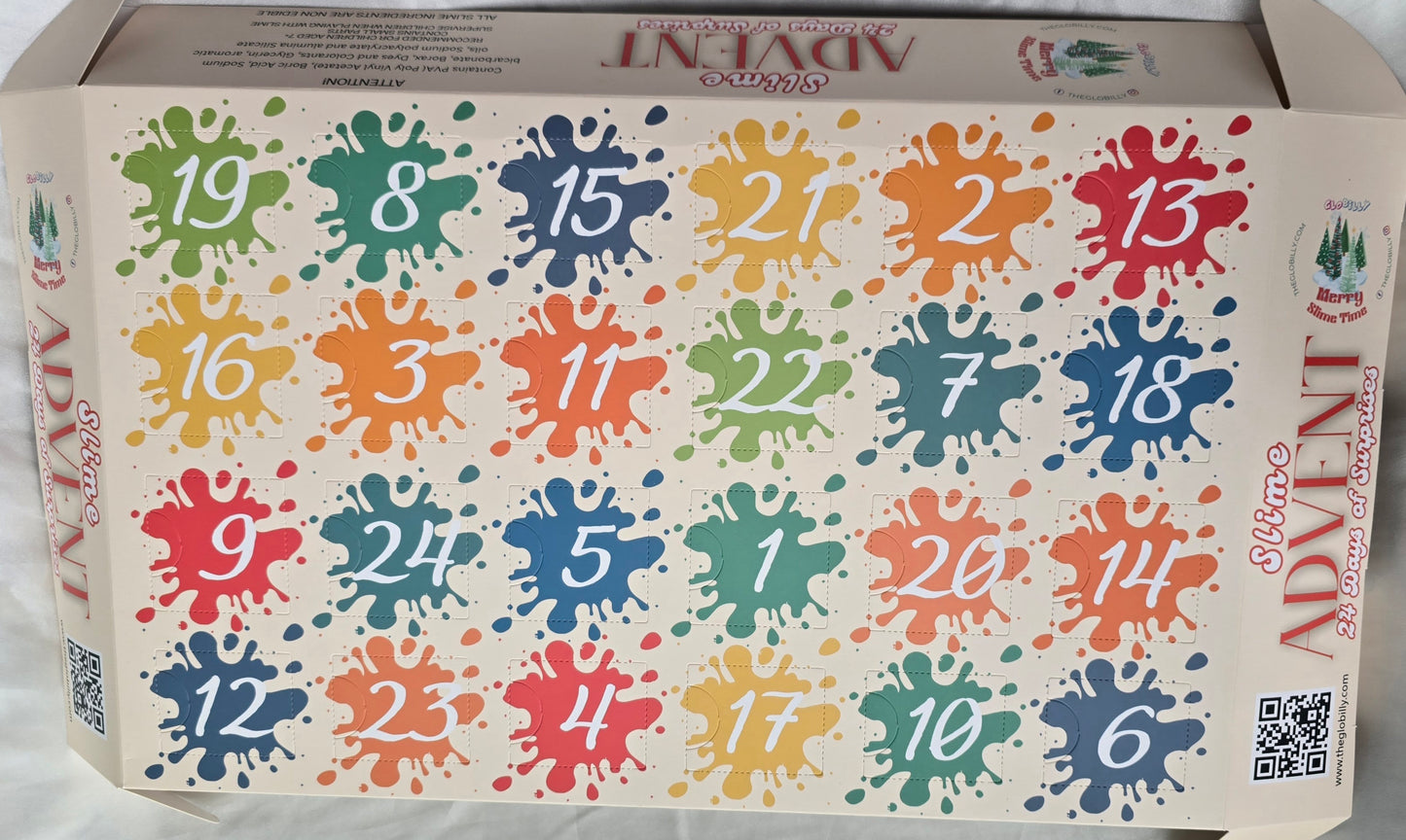 Christmas Slime Advent Calendar