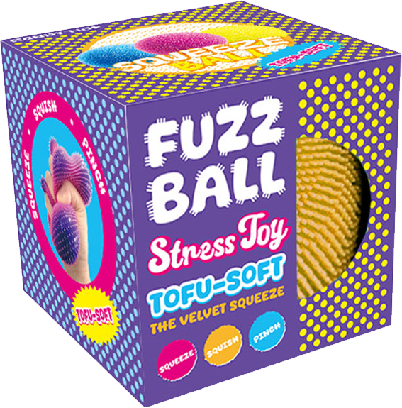 Fuzz ball Tofu Soft Squishy