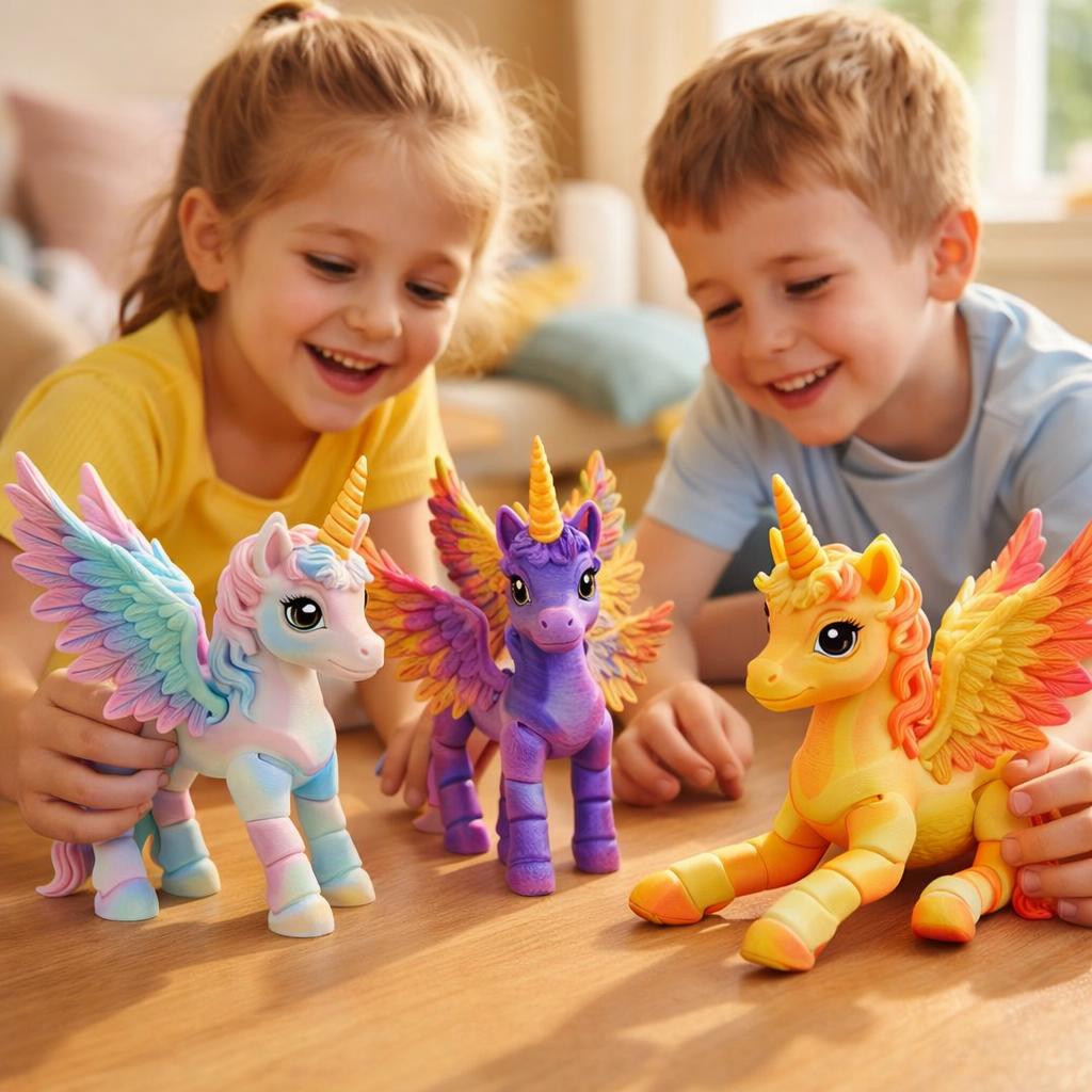 3D printed Unicorns