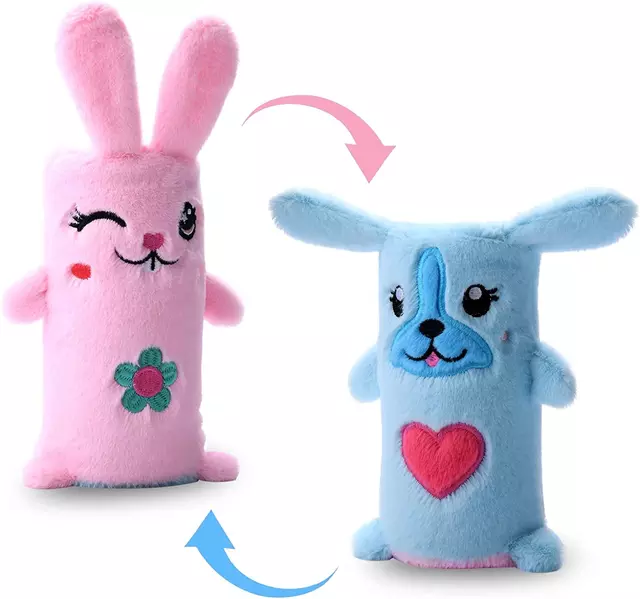 Reversible Plush Wigglers