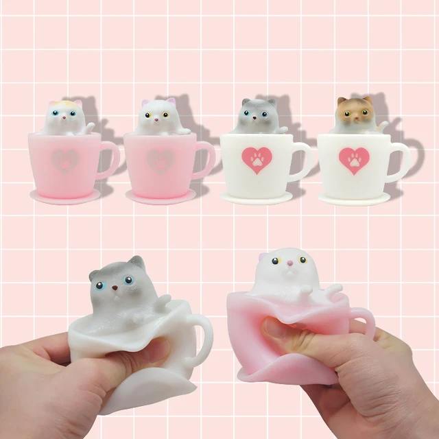 Pop out Kitties in a Cup