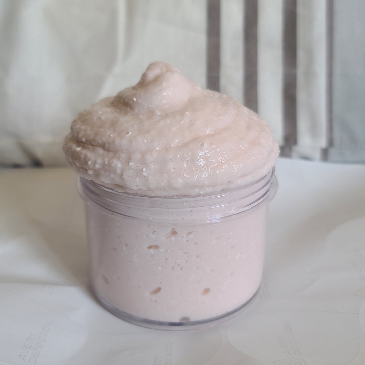 Peachy Snow fizz