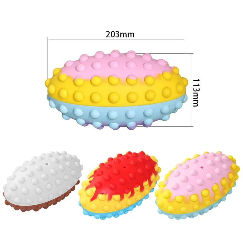 Rugby Popper Ball