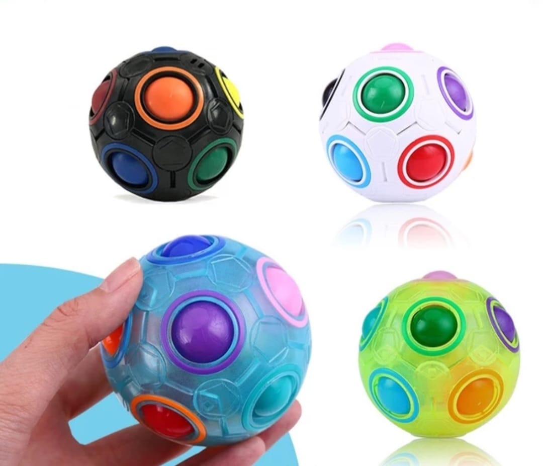 Luminous Rainbow Puzzle Ball