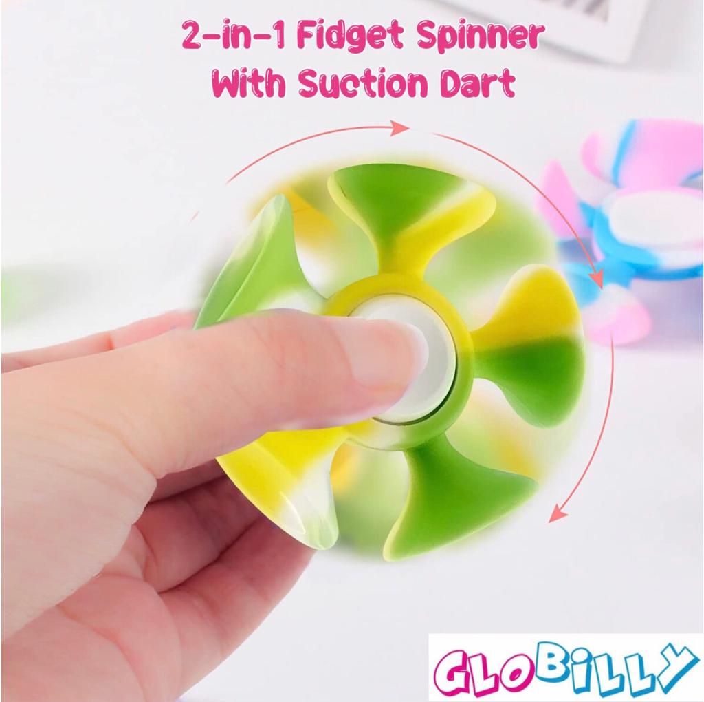 Spinner with Suction Darts