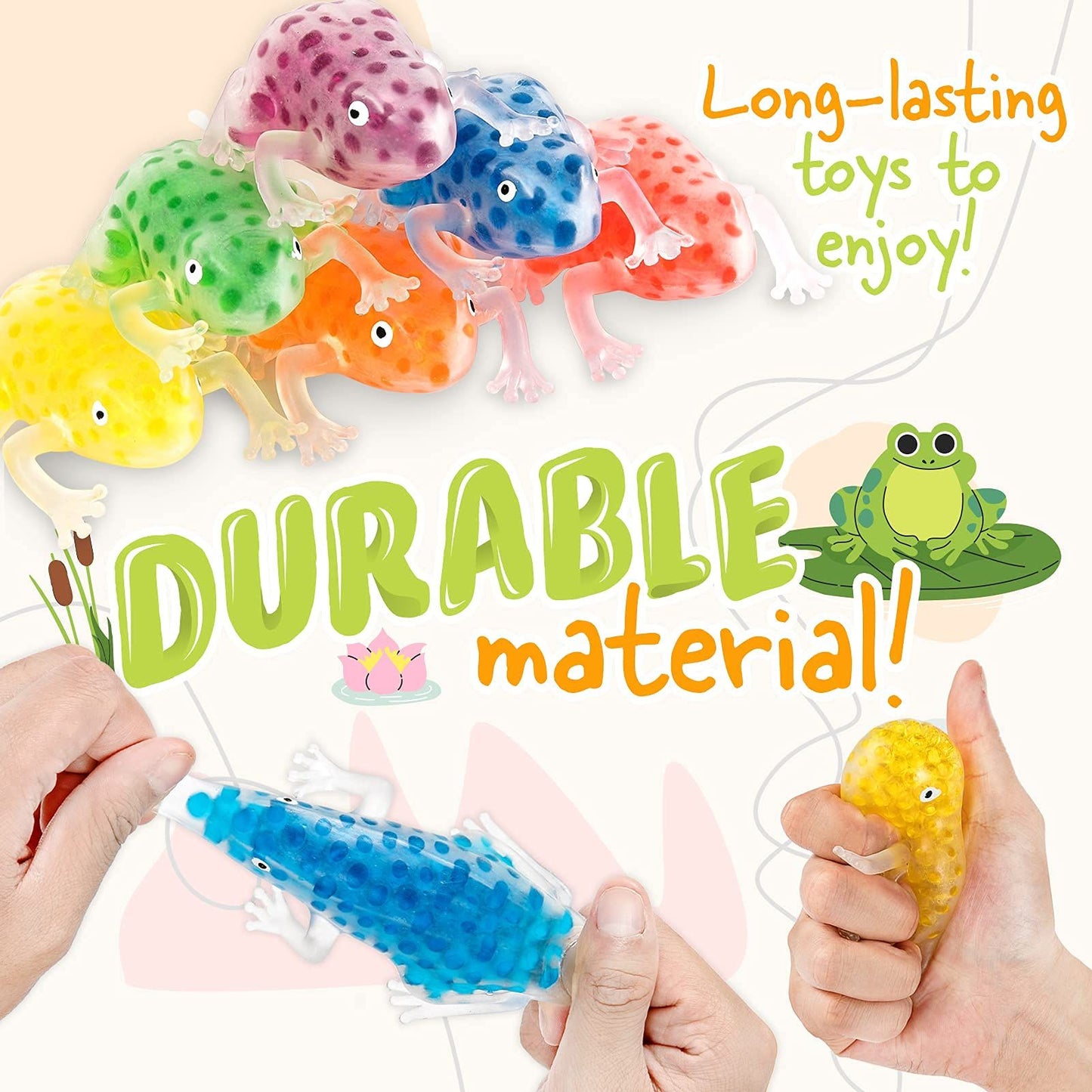 Frog gel orbeez squishy