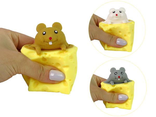 Cheese Mouse Pop-out Squishy