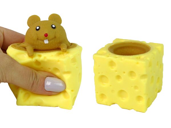 Cheese Mouse Pop-out Squishy