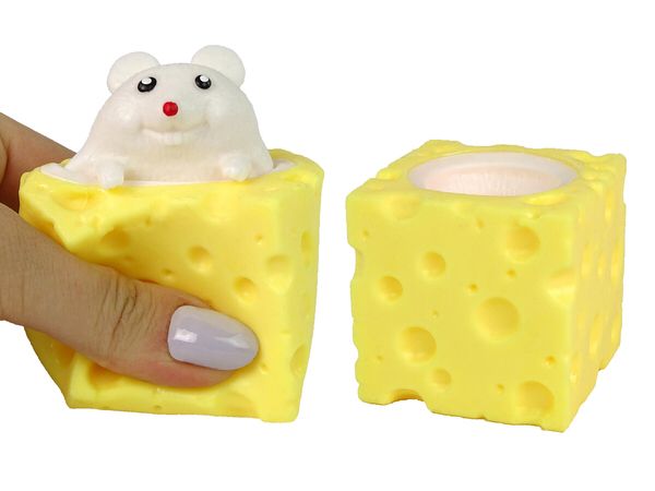 Cheese Mouse Pop-out Squishy