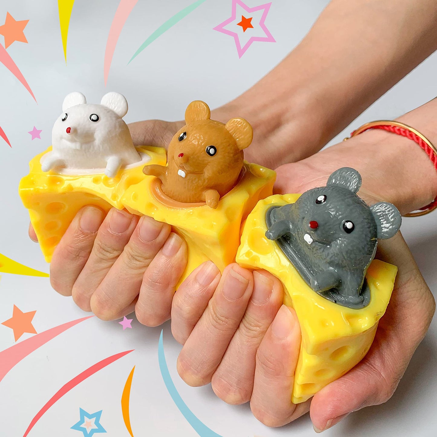 Cheese Mouse Pop-out Squishy