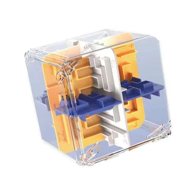 3-D Maze Cube Puzzle Game