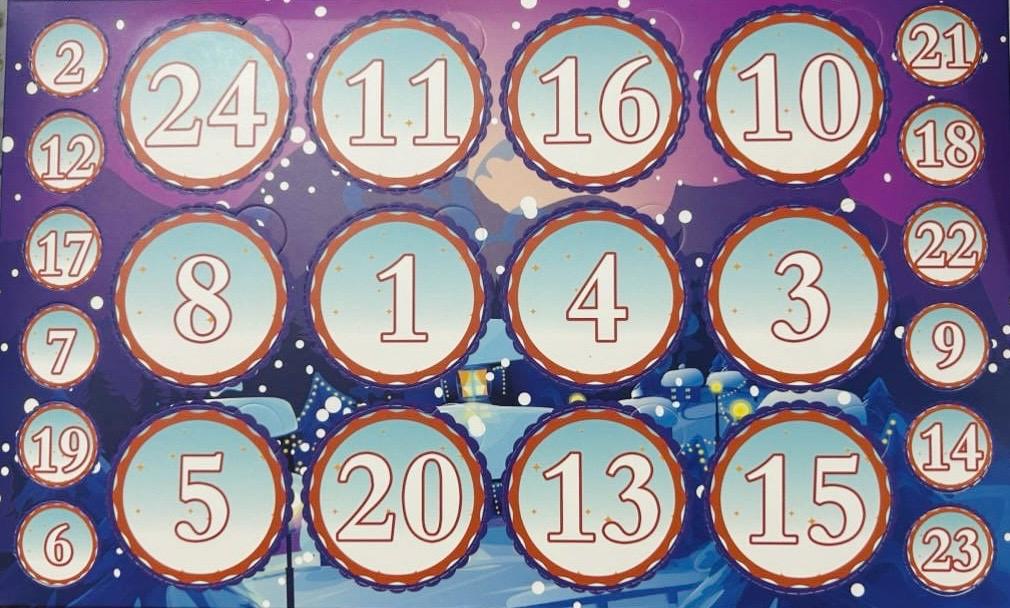 Christmas Slime Advent Calendar