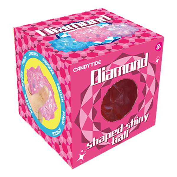 Diamond Shaped Shiny Squishy