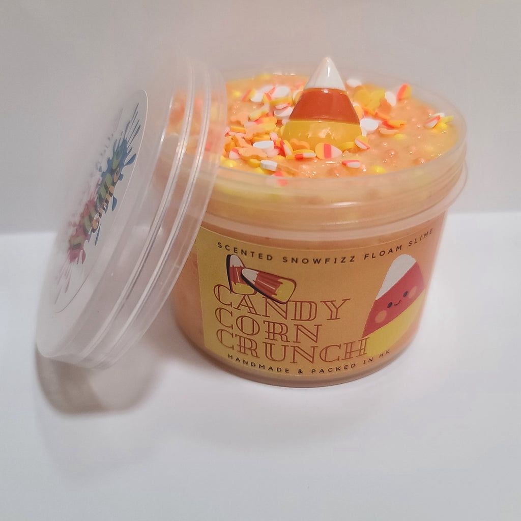 Candy Corn Crunch Slime