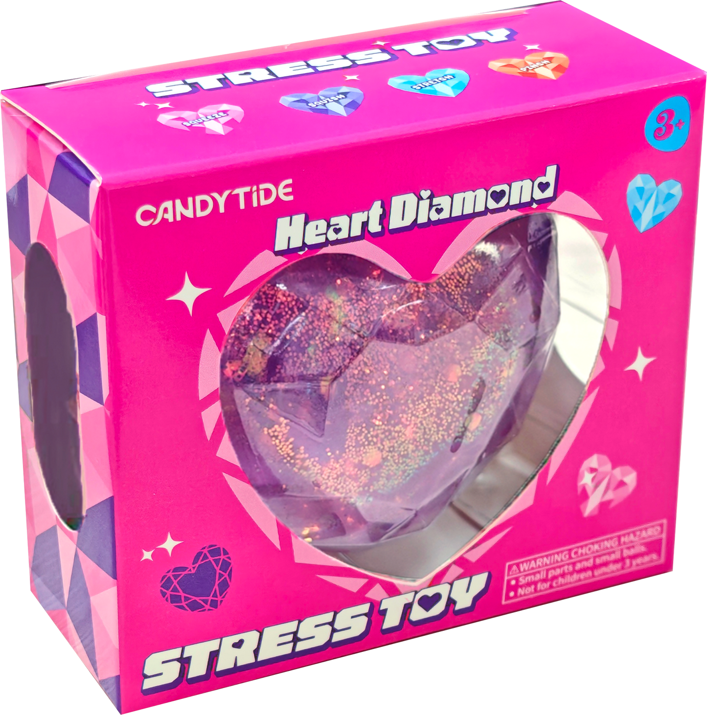 Heart Shaped Diamond Squishy