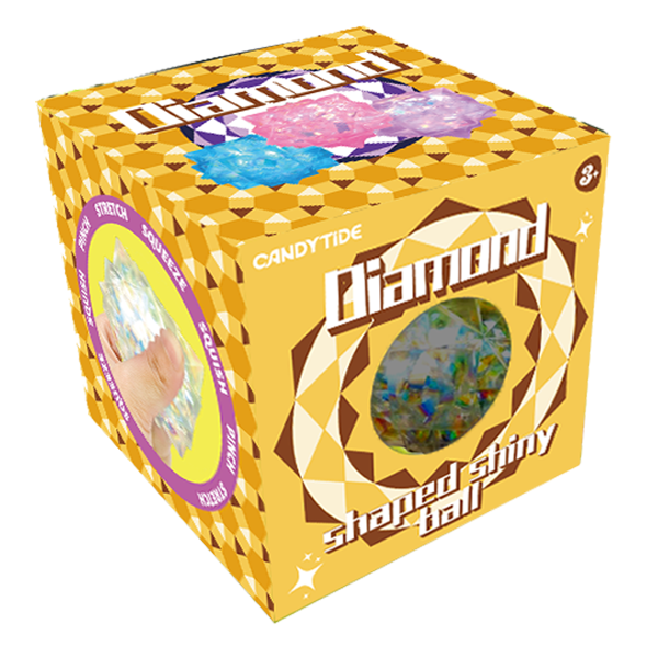 Diamond Shaped Shiny Squishy