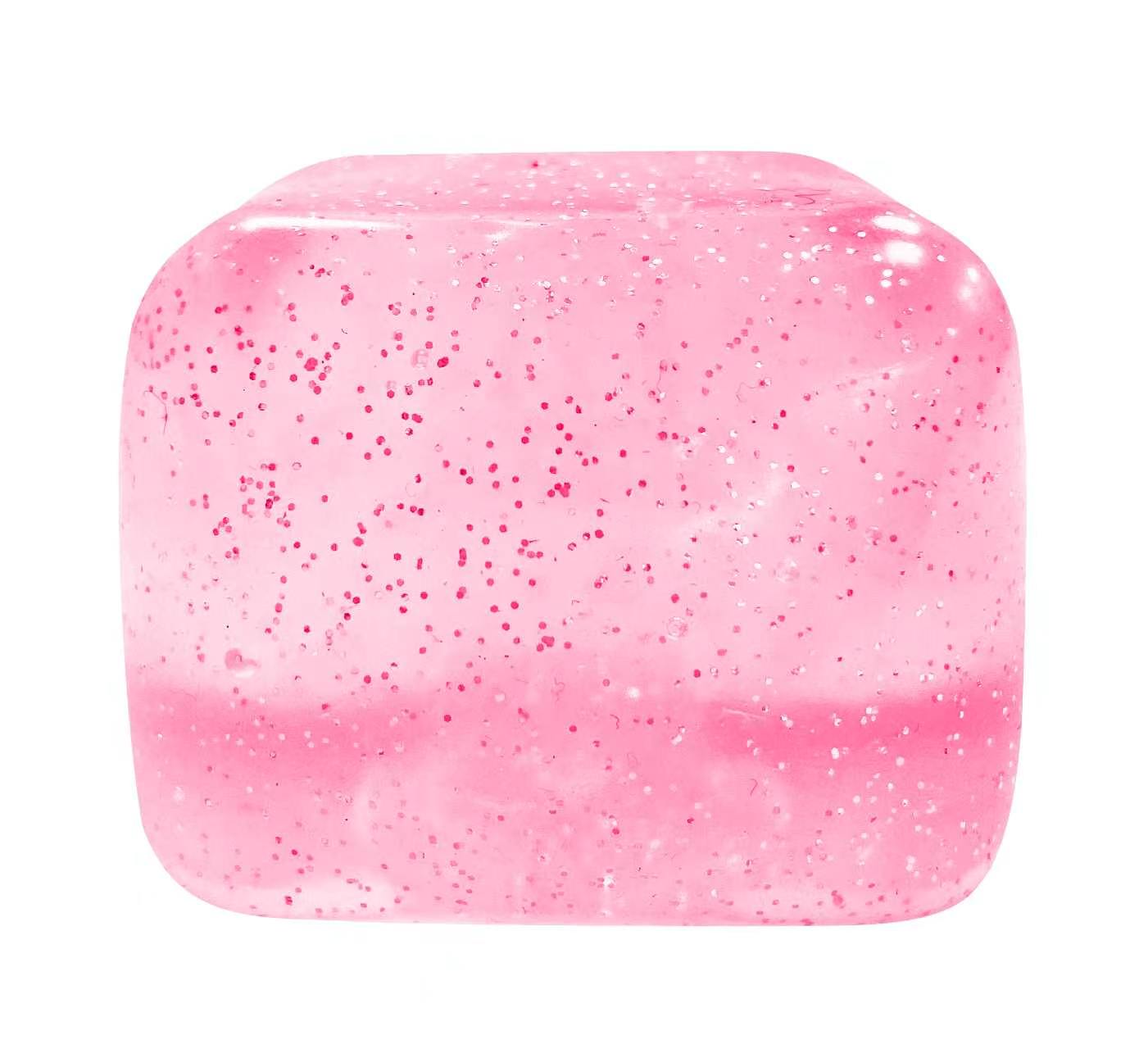 Gold Dust Crystal Ice Squishy