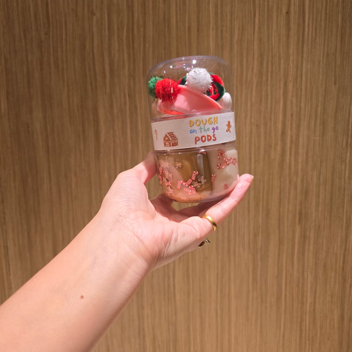 Build your Snowman Dough Pod