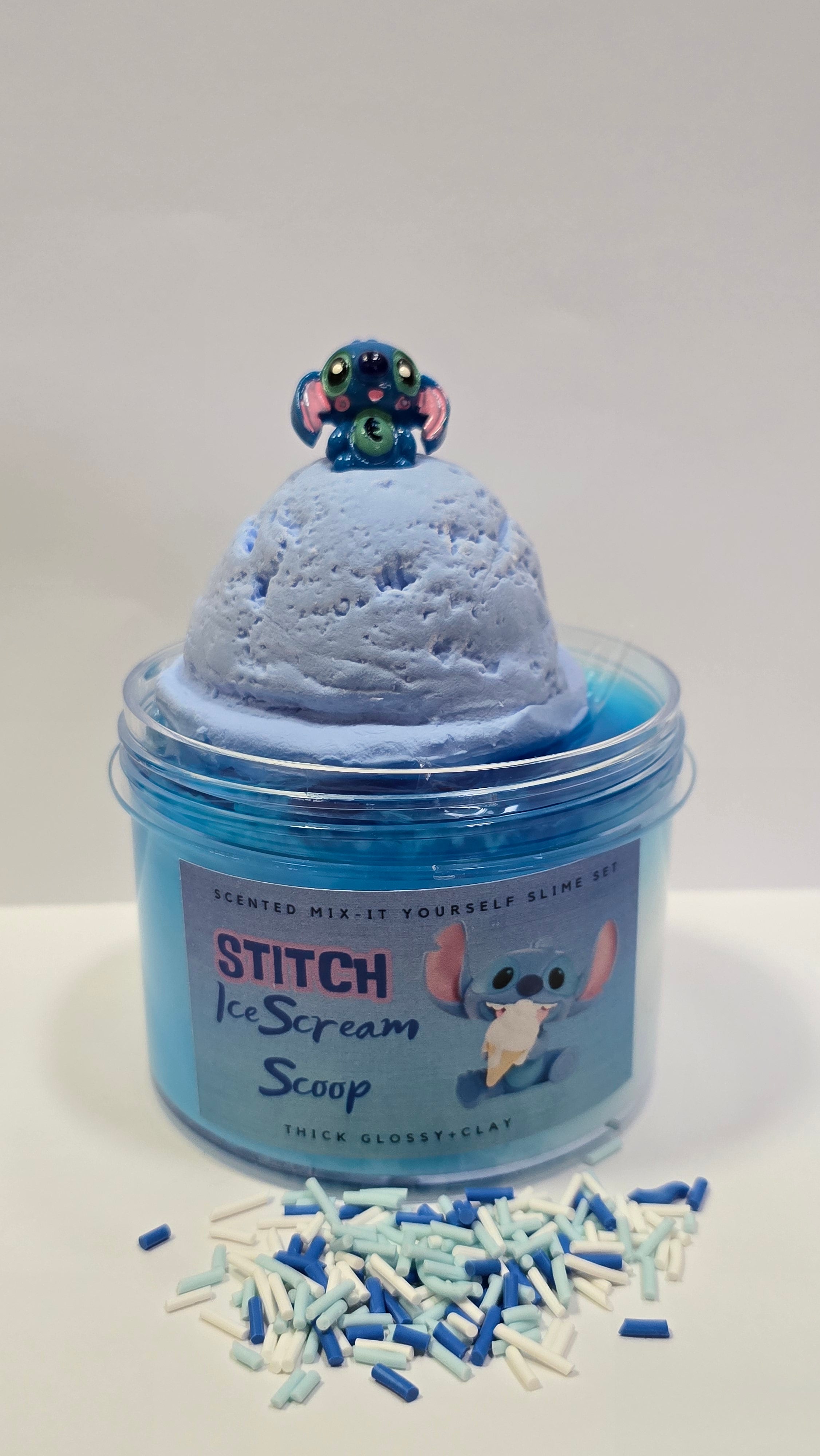 Stitch Ice Cream Scoop DIY Slime – TheGloBilly