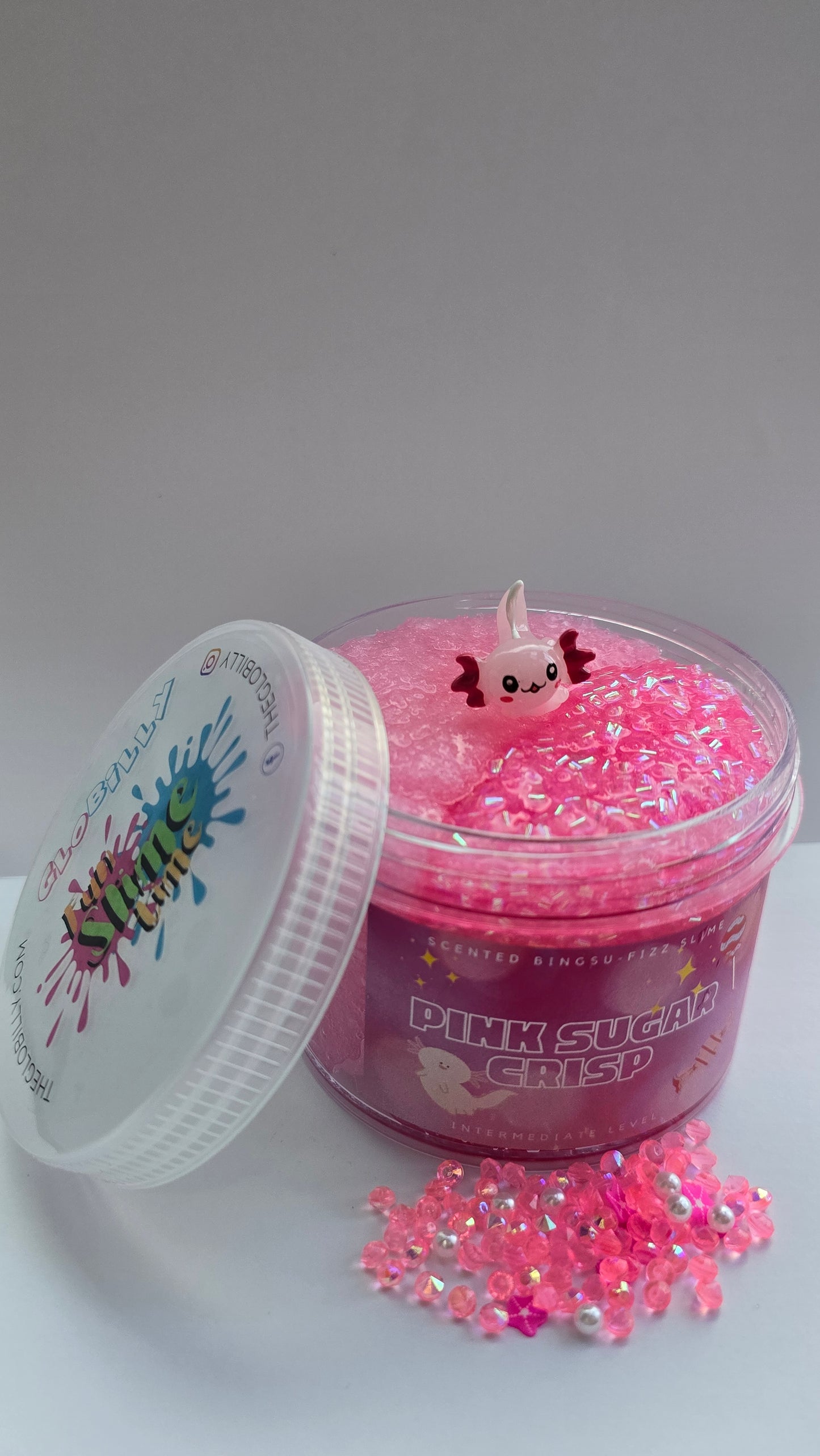 Pink Sugar Crisp Slime