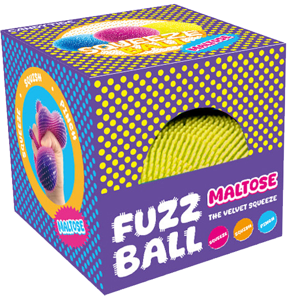 Fuzz ball Maltose Squishy