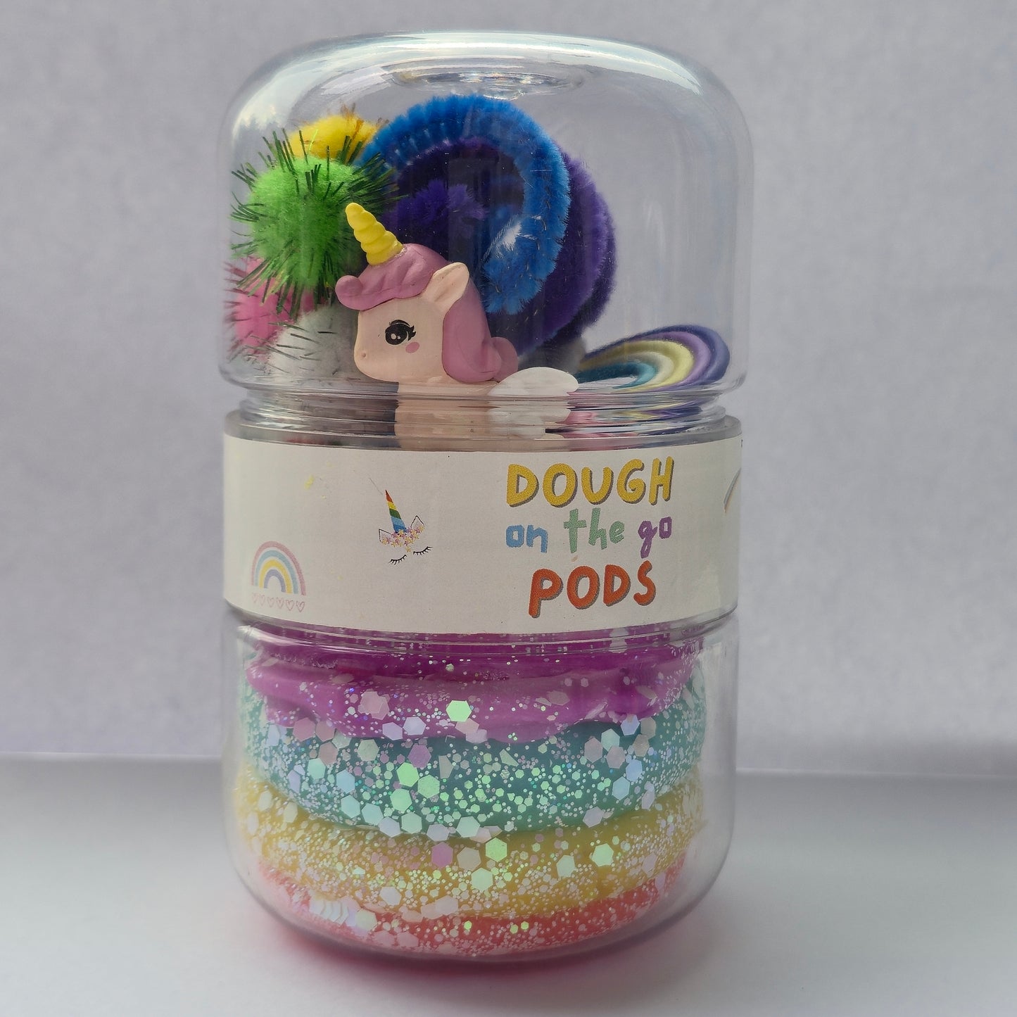 Rainbow Unicorn Dough Pod