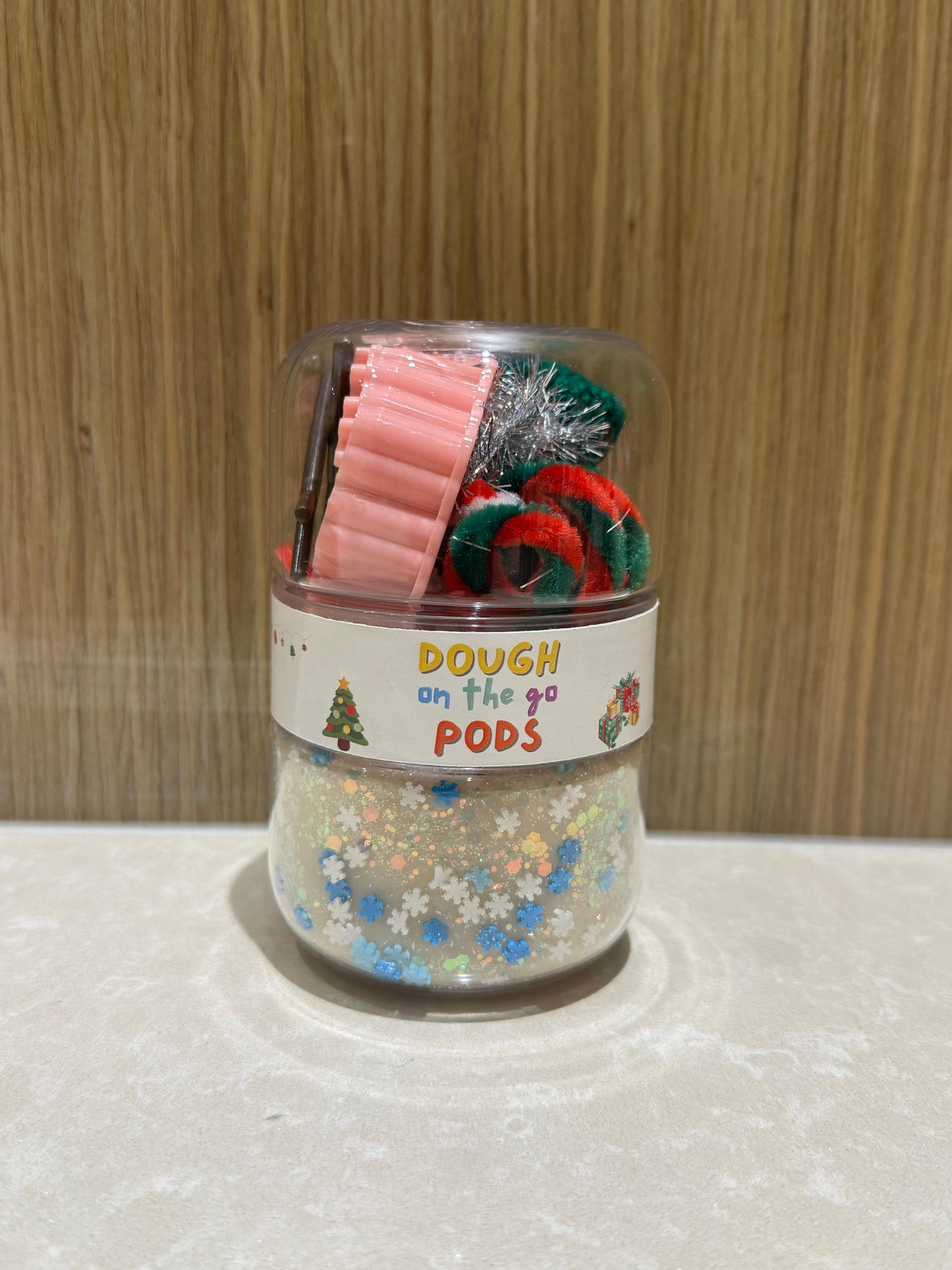 Build your Snowman Dough Pod