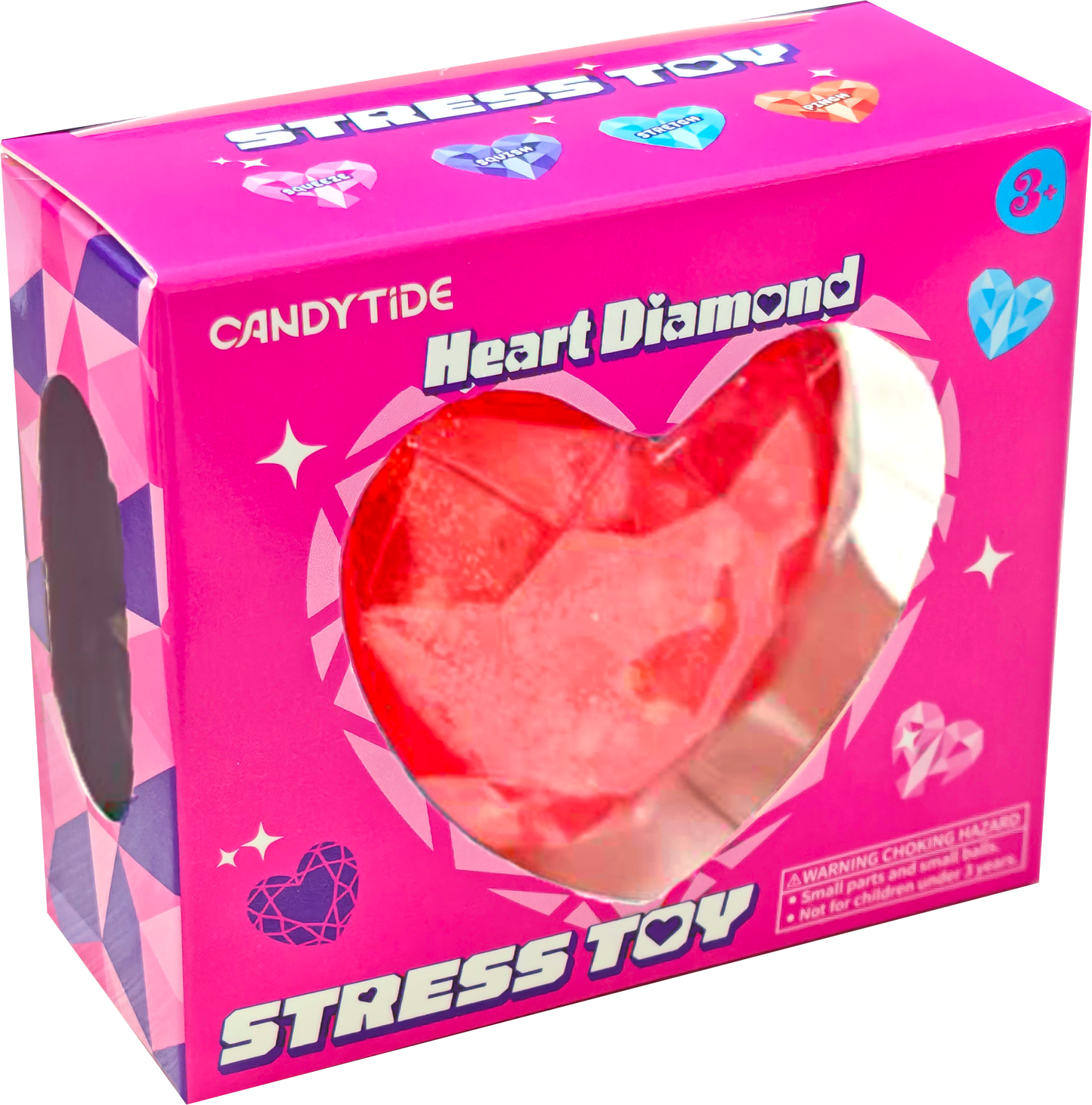 Heart Shaped Diamond Squishy