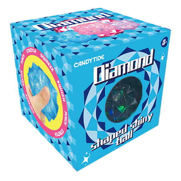 Diamond Shaped Shiny Squishy