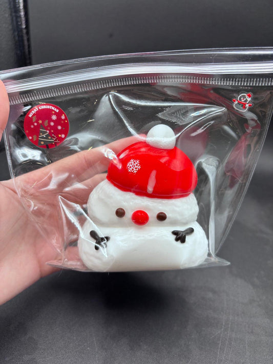 Snowman Taba Squishy