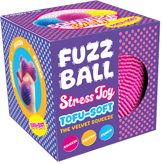 Fuzz ball Tofu Soft Squishy