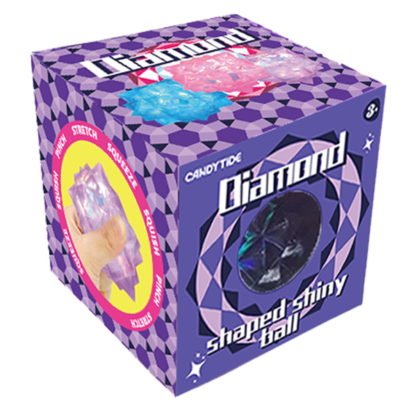 Diamond Shaped Shiny Squishy