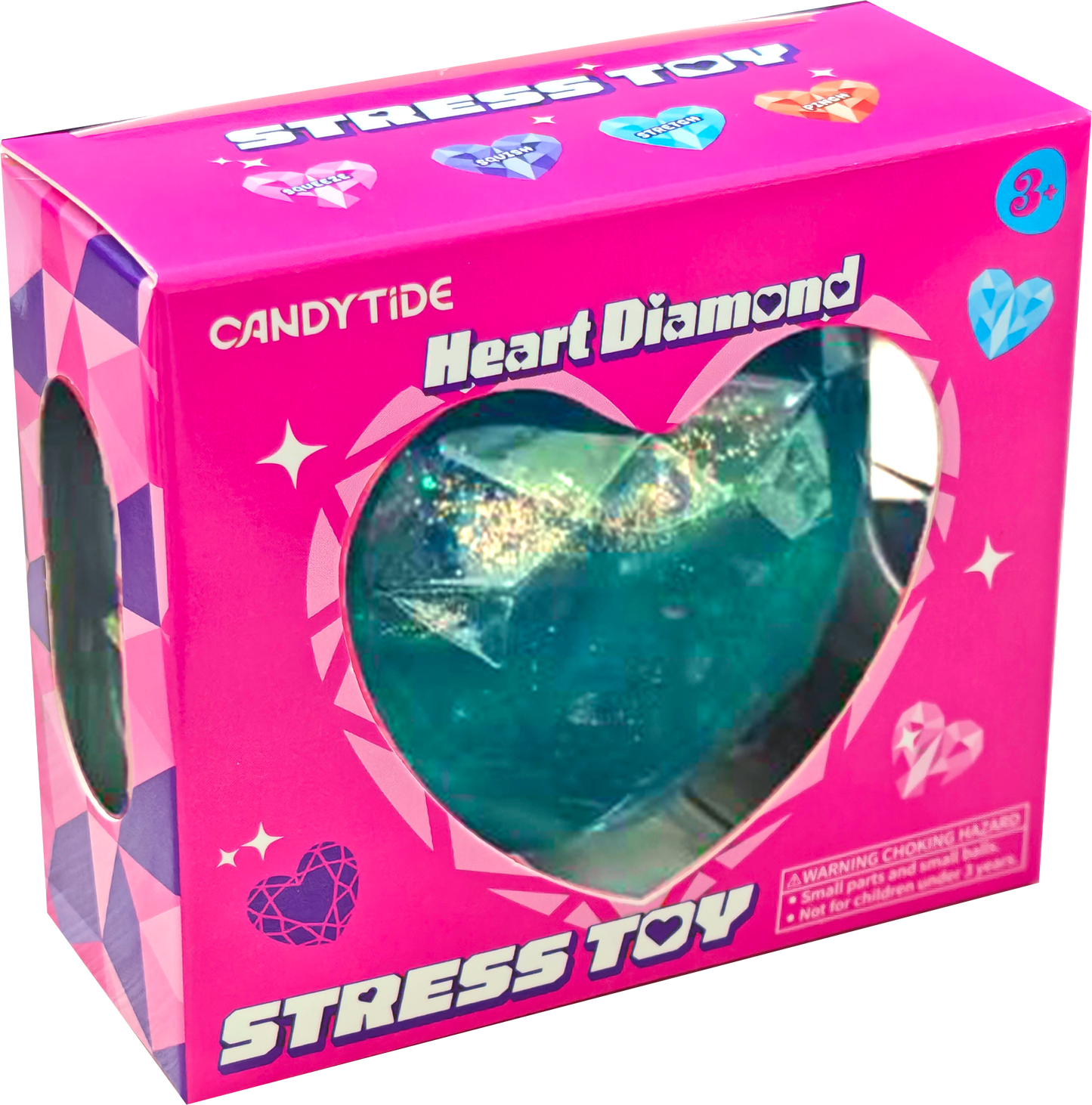 Heart Shaped Diamond Squishy