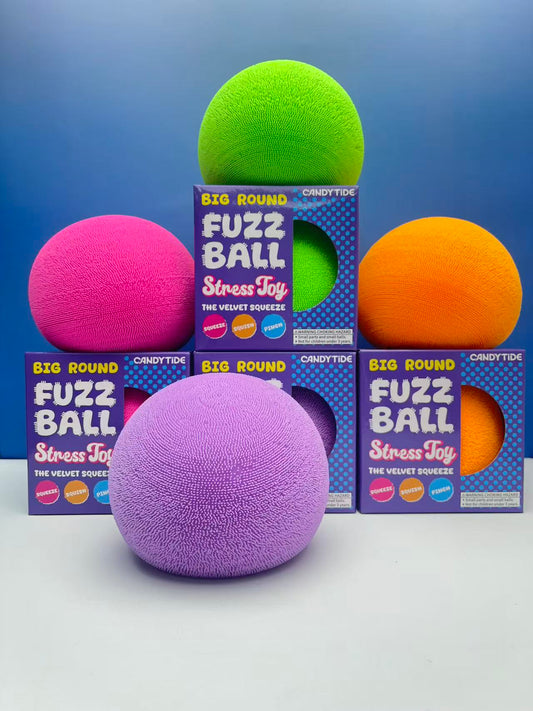 Fuzz ball Tofu Soft Squishy Large size
