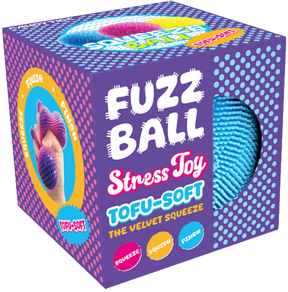 Fuzz ball Tofu Soft Squishy