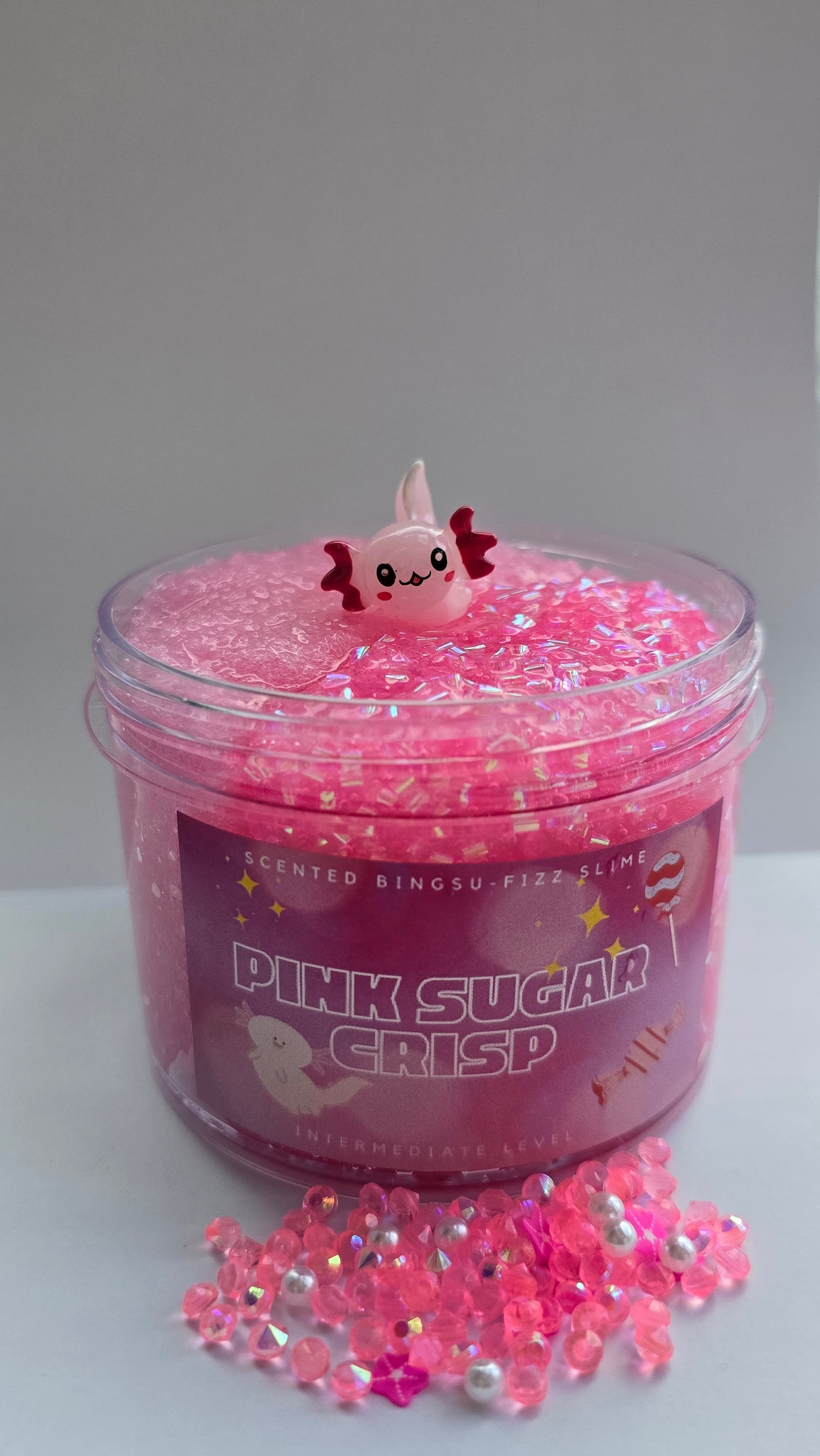 Pink Sugar Crisp Slime