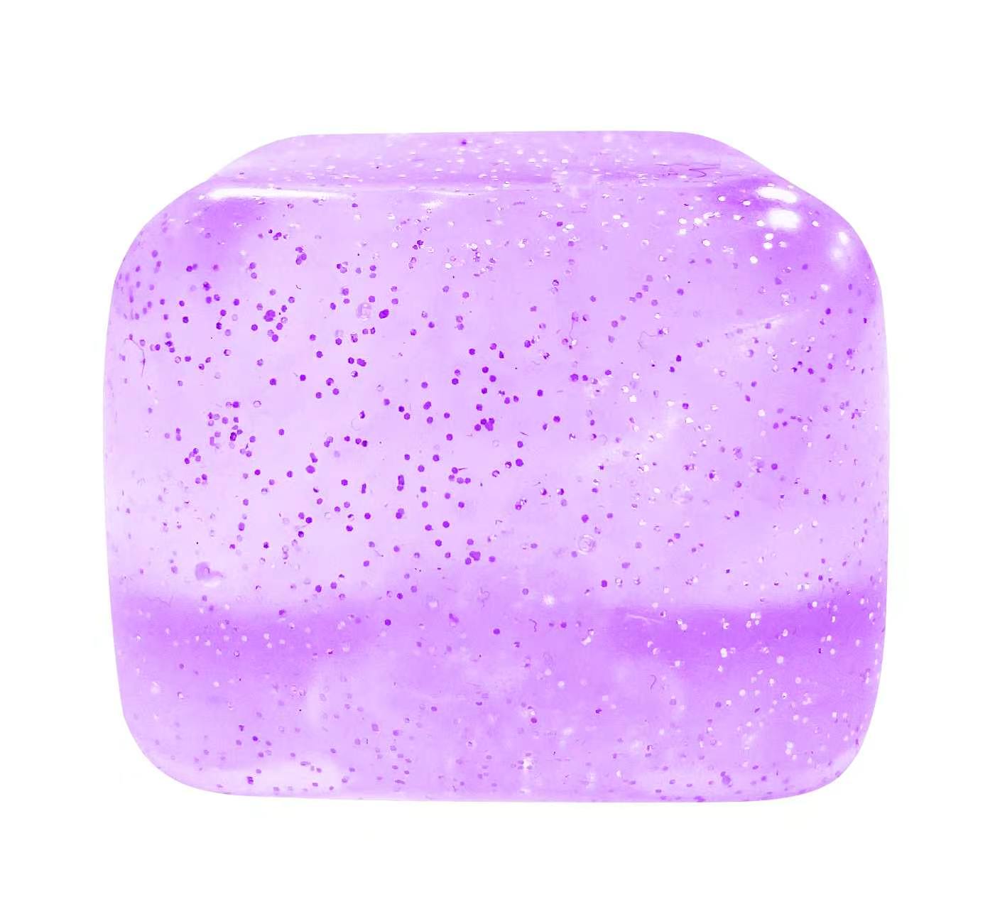 Gold Dust Crystal Ice Squishy