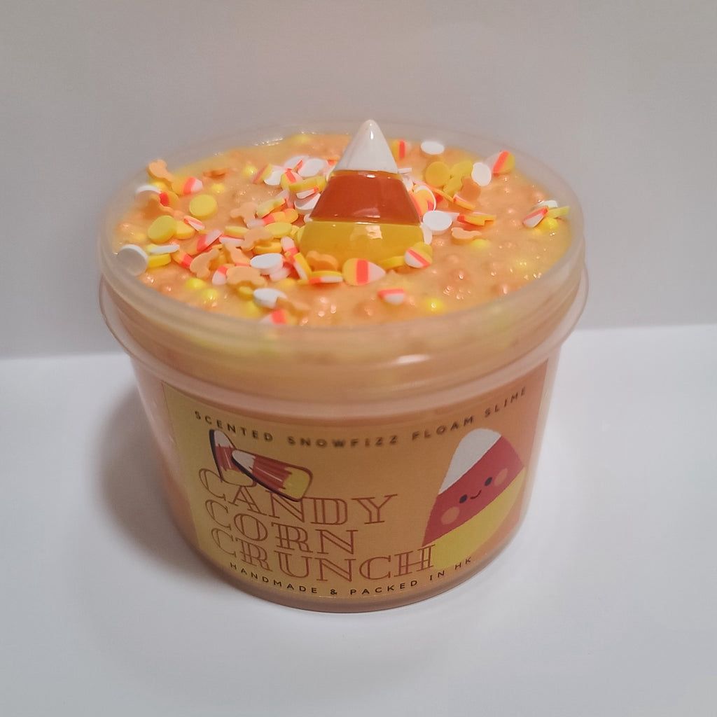 Candy Corn Crunch Slime