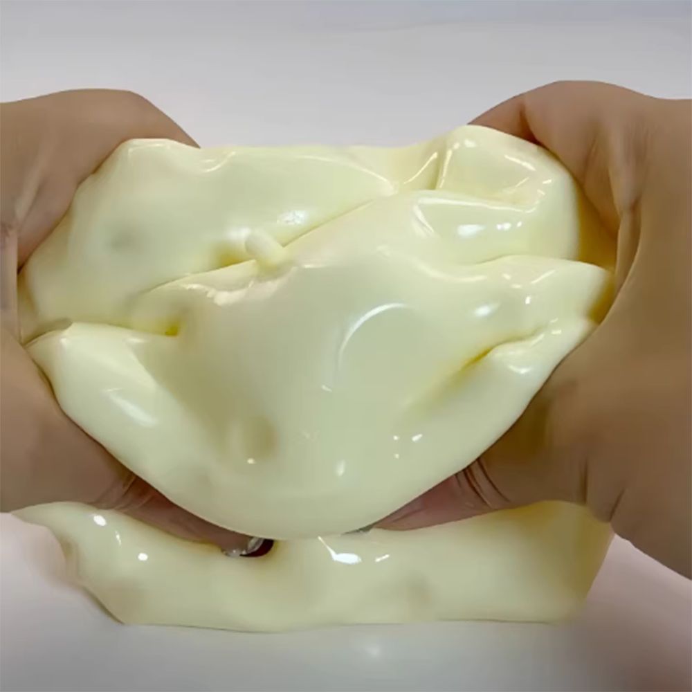 Cheese Moldable Non-rebound Vaseline Squishy 6cm