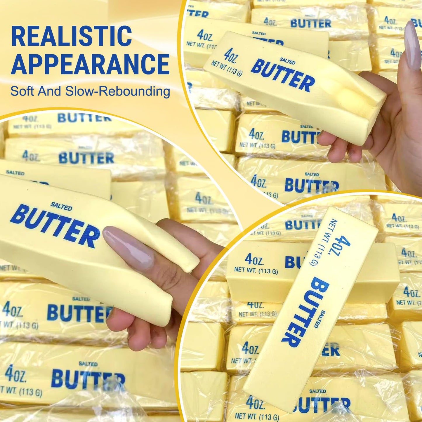 Butter Stick Slow Rise Squishy 14cm