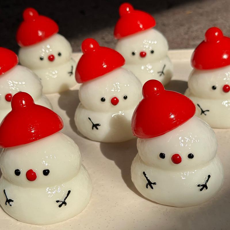 Snowman Taba Squishy