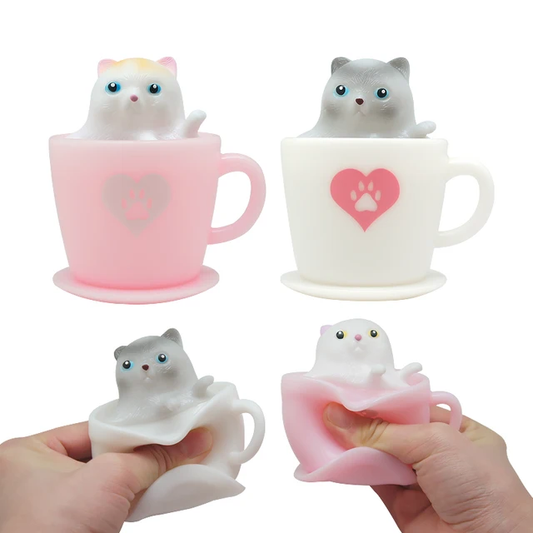 Pop out Kitties in a Cup