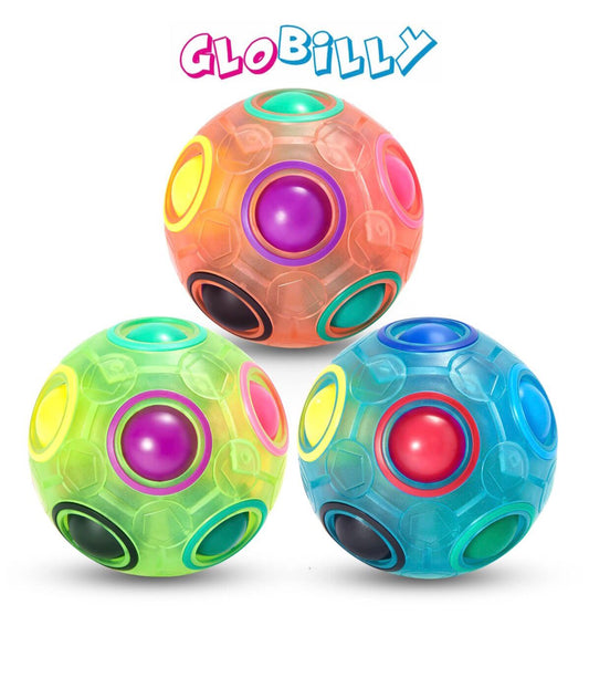 Luminous Rainbow Puzzle Ball